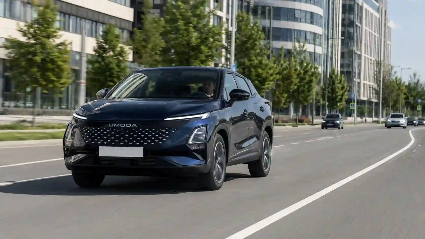 Тест-драйв OMODA C5 на городском маршруте
