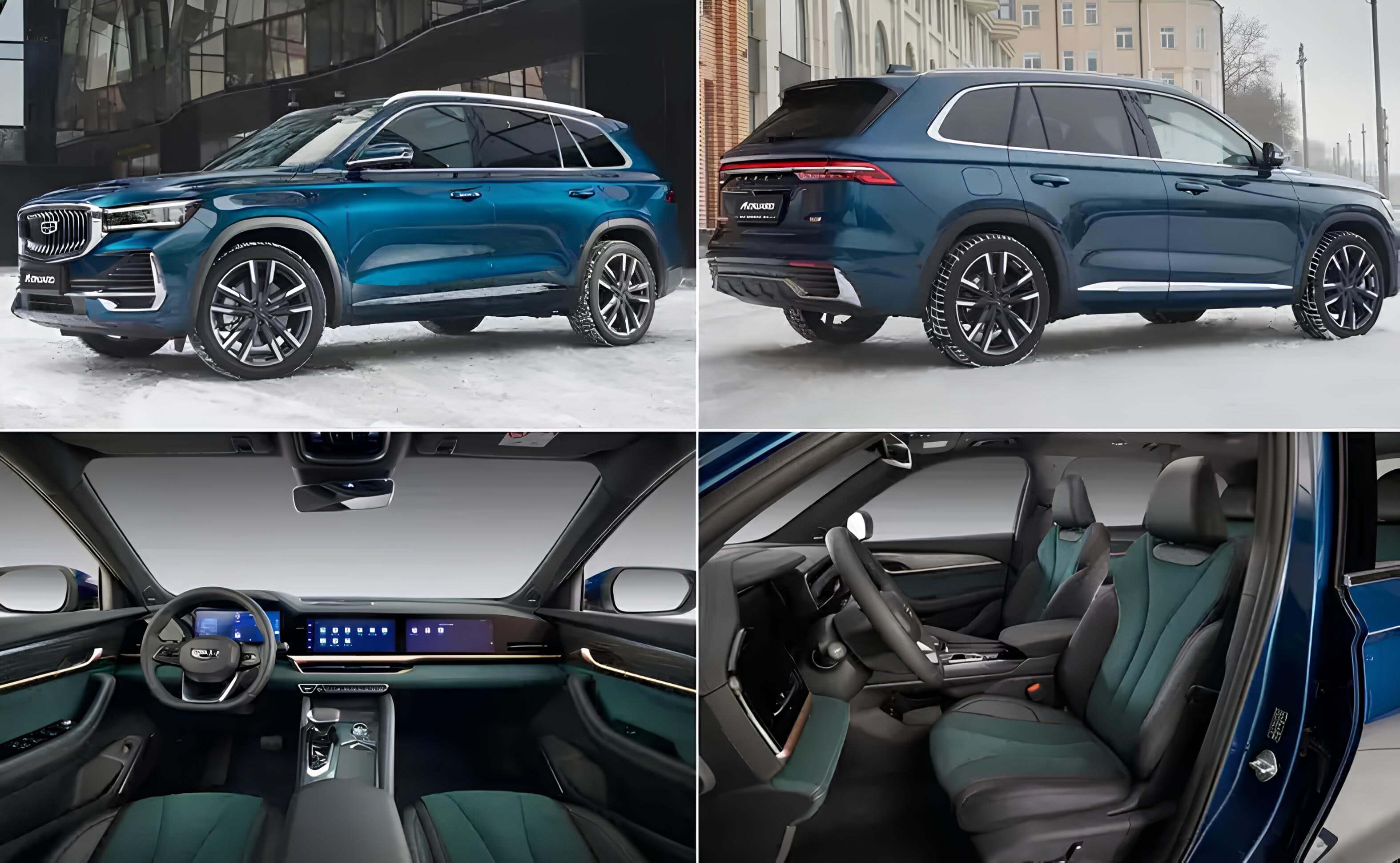 Сравнение Exceed RX и Geely Monjaro Сравнение Exceed RX и Geely Monjaro